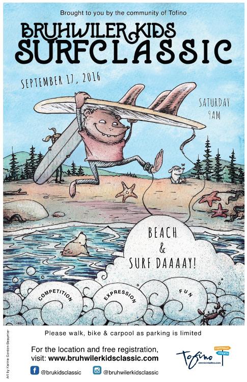 Bruhwiler Kids Surf Classic Tofino 2016